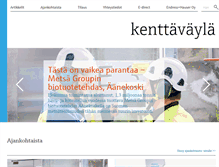 Tablet Screenshot of kenttavayla.fi